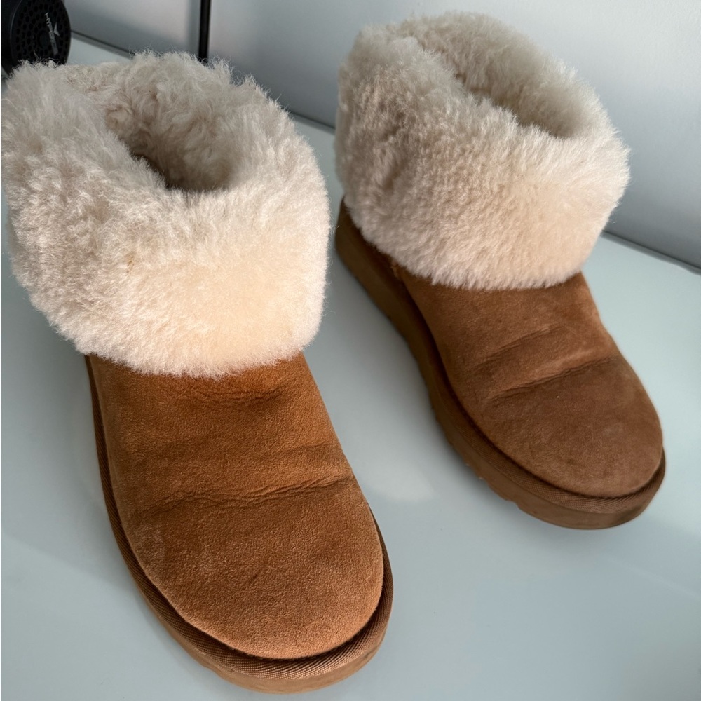 Ugg Tan Fluff Mini Boot - image 7